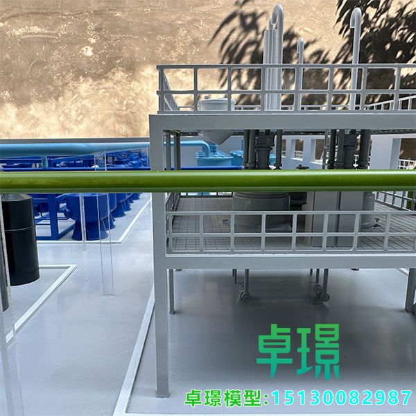 工业污水废水处理工艺流程模型制作公司案例